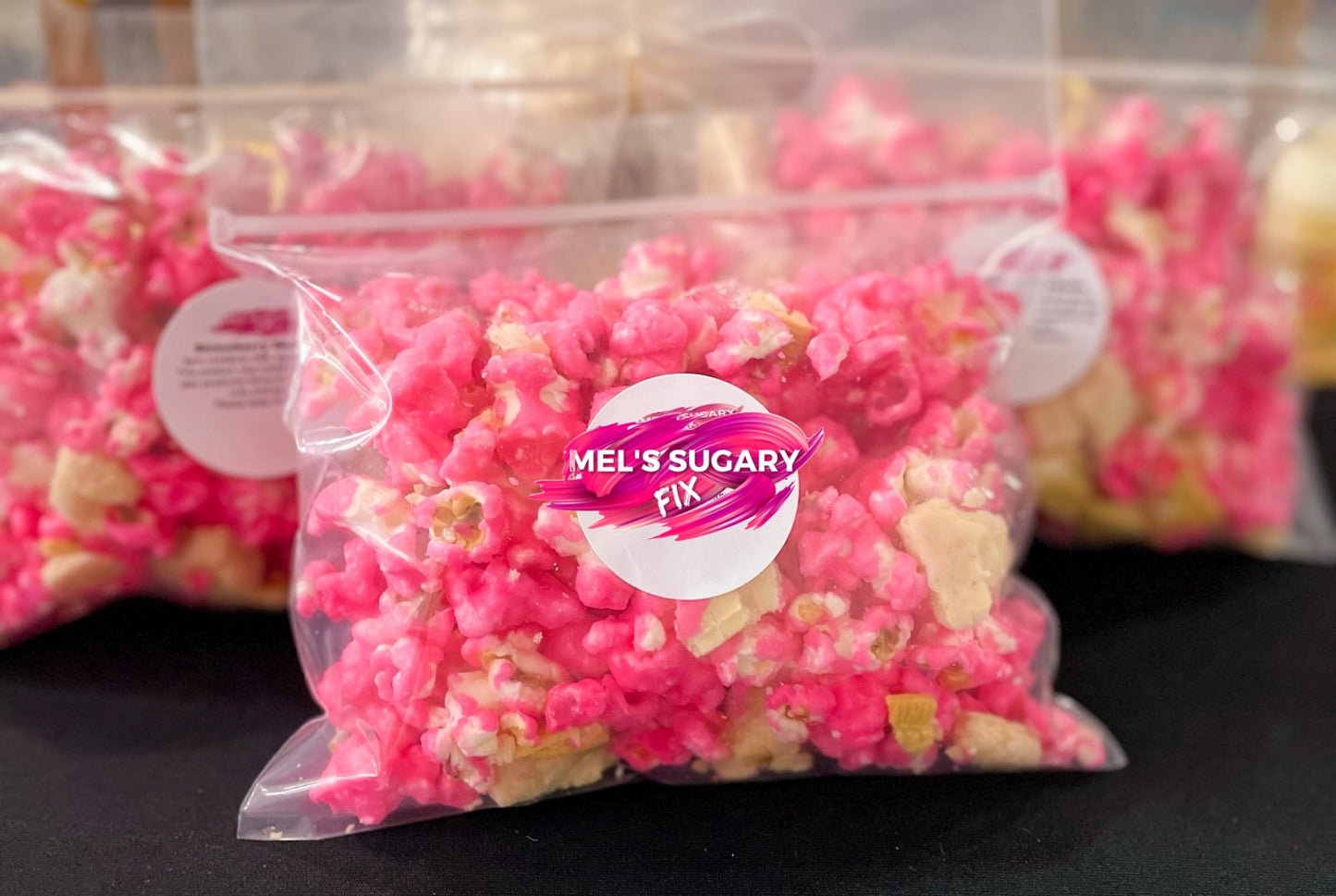 Gourmet Strawberry Shortcake Popcorn (sets of 6)